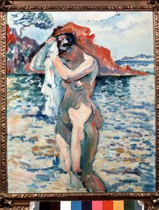 De badende door Henri Charles Manguin