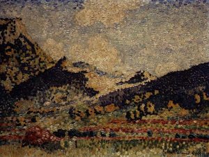 Studie voor de Kleine Maures-bergen