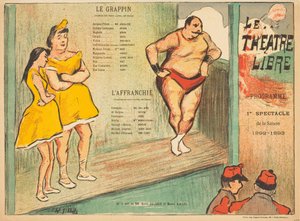 De enterhaak; De bevrijde vrouw door Henri-Gabriel Ibels