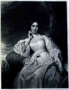 Madame Malibran in de rol van Desdemona, gegraveerd door Charles Turner, c.1830s door Henri (after) Decaisne