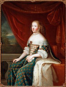 Portret van Maria Theresia van Spanje, koningin van Frankrijk