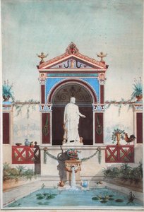 Ontwerp voor een fontein voor Aesculapius