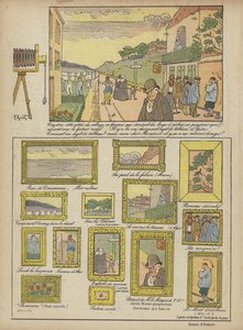 Illustratie voor Le Rire door Henri Avelot