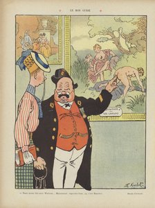 Illustratie voor Le Rire door Henri Avelot