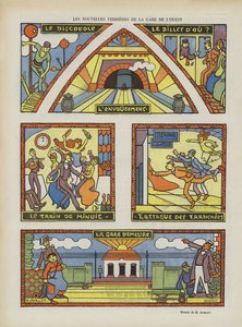 Illustratie voor Le Rire door Henri Avelot