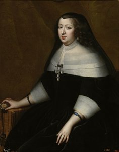 Portret van Anna van Oostenrijk 1601-1666