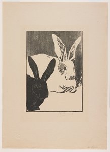 De Konijnen door Henri Charles Guérard