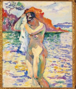 Baden door Henri Charles Manguin