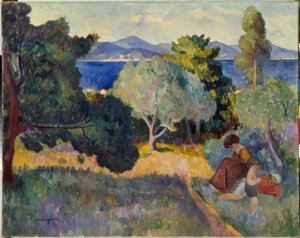 Saint-Tropez door Henri Charles Manguin