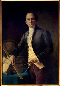 Portret van de astronoom Jean Baptiste Joseph Delambre