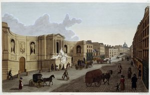 Fontein van de rue de Grenelle, circa 1820 in "Vues de Paris" door Courvoisier 1827 door Henri Courvoisier Voisin
