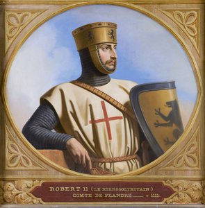 Robert II van Jeruzalem, 1843 door Henri Decaisne