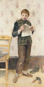 De Knecht; Le Groom, 1890 door Henri Delavallee