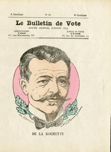 Ballot 2e serie, Satirisch in kleuren: De la Rochette - Illustratie door Henri Demare