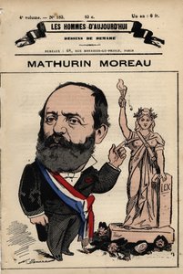 Cartoon van Mathurin Moreau (1822-1912) uit 