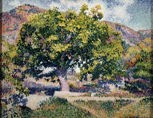 Dichtbij mijn huis, 1906 door Henri Edmond Cross