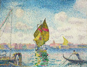 Zeilboten op Giudecca of Venetië, Marine