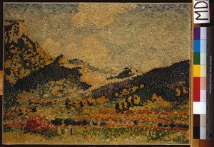Studie voor "De kleine Mauresische bergen", 1909