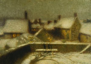 Gerberoy in de Sneeuw
