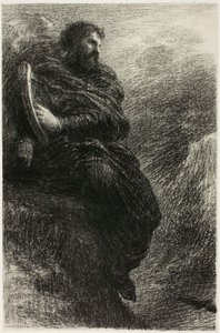 Harold in Italië: In de bergen door Henri Fantin-Latour