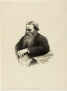 Portret van de kunstenaar Edwin Edwards door Henri Fantin-Latour