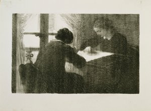 De Borduursters, Nr. 2 door Henri Fantin-Latour