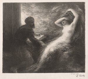 De evocatie van Kundry door Henri Fantin-Latour