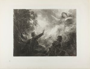 De fee van de Alpen door Henri Fantin-Latour