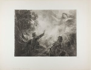 De fee van de Alpen, eerste plaat door Henri Fantin-Latour