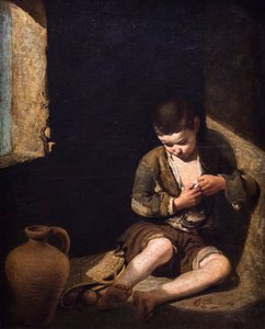 De jonge bedelaar naar Murillo door Henri Fantin-Latour