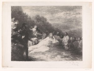 Faust en Mephisto zien Helena van Troje