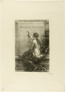 Onsterfelijkheid door Ignace Henri Jean Fantin Latour