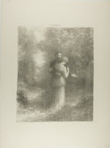 Liefdesgedichten, eerste plaat door Ignace Henri Jean Fantin Latour