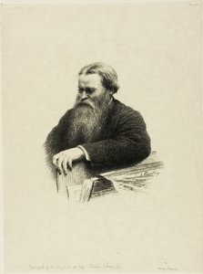 Portret van de kunstenaar Edwin Edwards door Ignace Henri Jean Fantin Latour