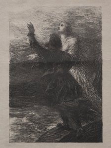 De Vliegende Hollander: Act III, De extase van Senta en de Hollander