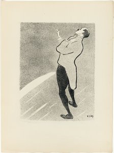 Kam-Hill, van Le Café-Concert door Henri Gabriel Ibels