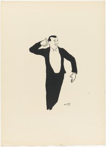 Paulus, van Le Café-Concert door Henri Gabriel Ibels