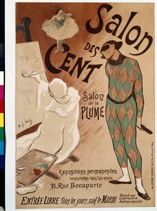 Salon des Cents, 1893 door Henri Gabriel Ibels