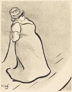 Zanger door Henri Gabriel Ibels