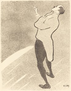 Zanger door Henri Gabriel Ibels