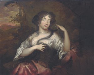 Portret van Hortense Mancini door Henri Gascard