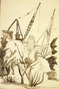 Reconstructie, Londen door Henri Gaudier Brzeska