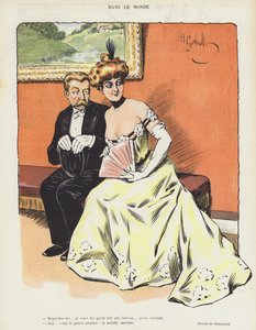 Illustratie voor Le Rire door Henri Gerbault