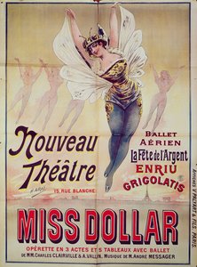 Poster voor het Ballet Aerien La Fete de l