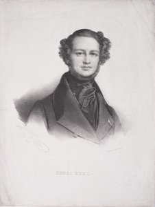 Henri Herz (1803-88) door Henri Grevedon