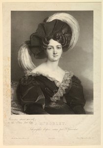 Melle Noblet door Henri Grevedon