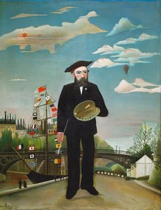 Moi-meme door Henri J.F. (1844 1910) Rousseau