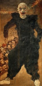 Het handworstelen door Henri Jacques Edouard Evenepoel
