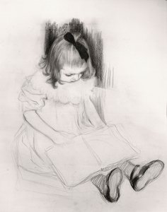 Meisje dat leest