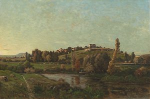 Landschap in Auvergne, 1870